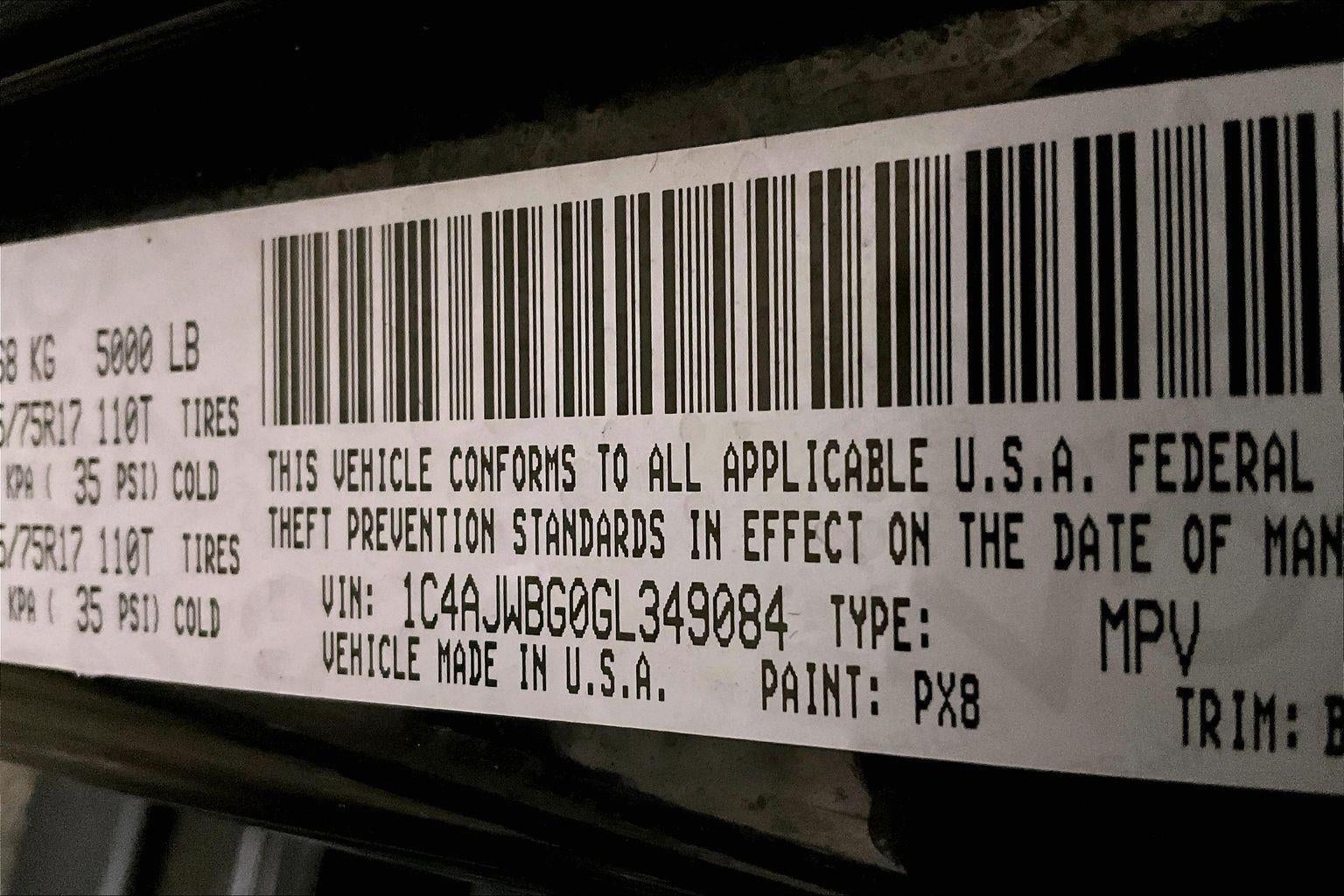 2016 Jeep Wrangler 75th Anniversary