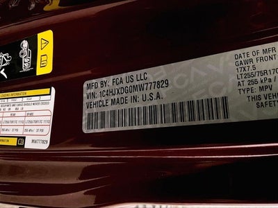 2021 Jeep Wrangler Unlimited Willys