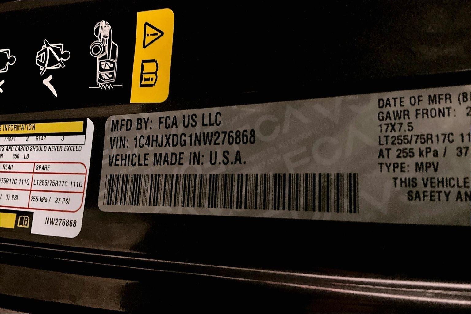 2022 Jeep Wrangler Unlimited Willys Sport