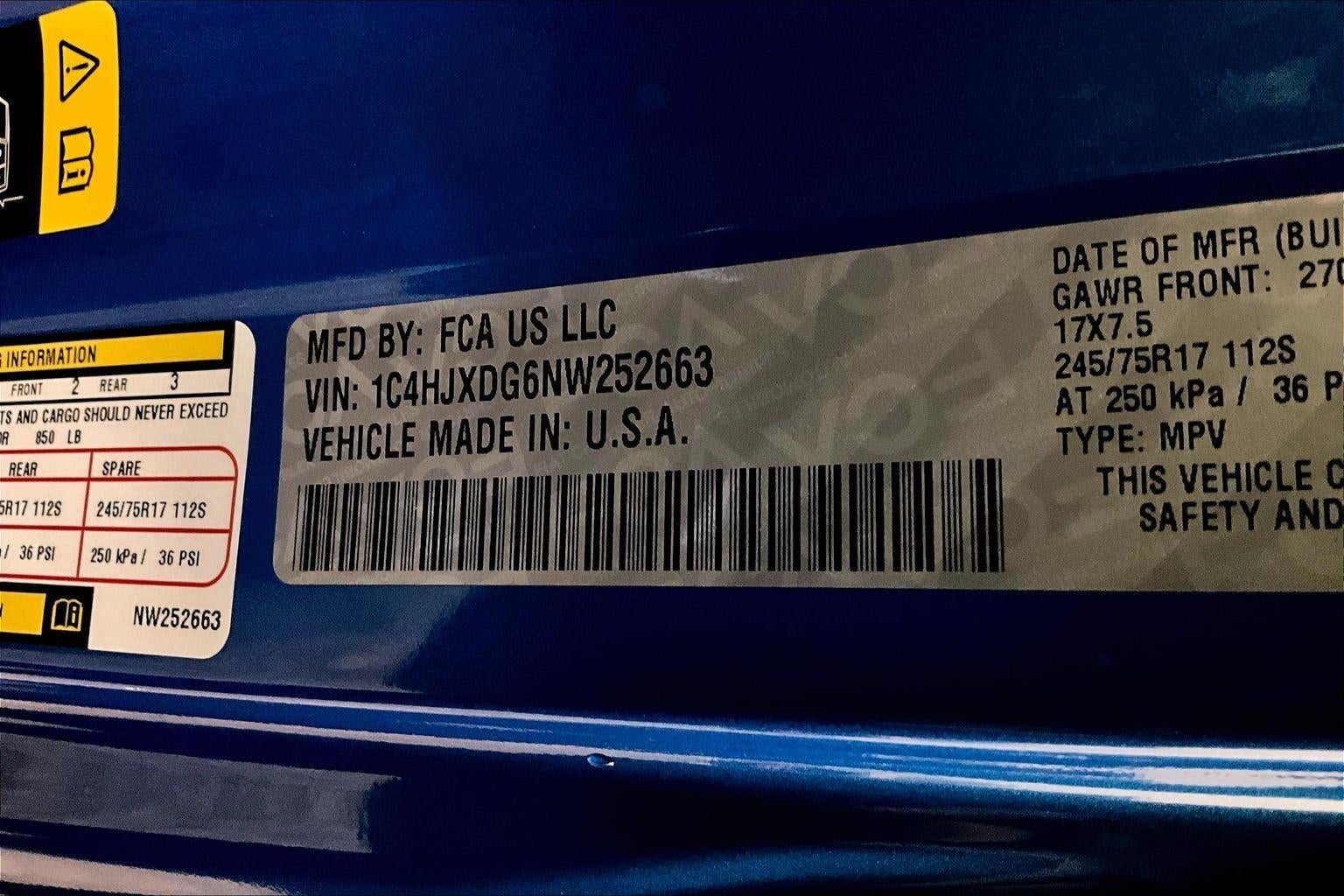 2022 Jeep Wrangler Unlimited Sport S