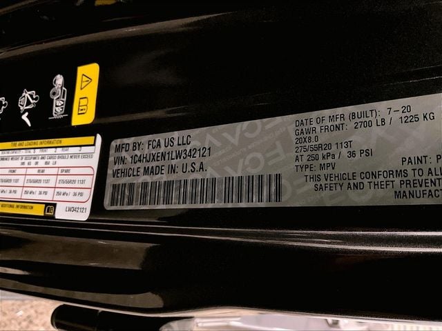2020 Jeep Wrangler Unlimited Sahara High Altitude