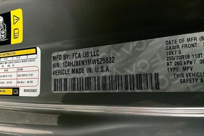 2021 Jeep Wrangler Unlimited Sahara