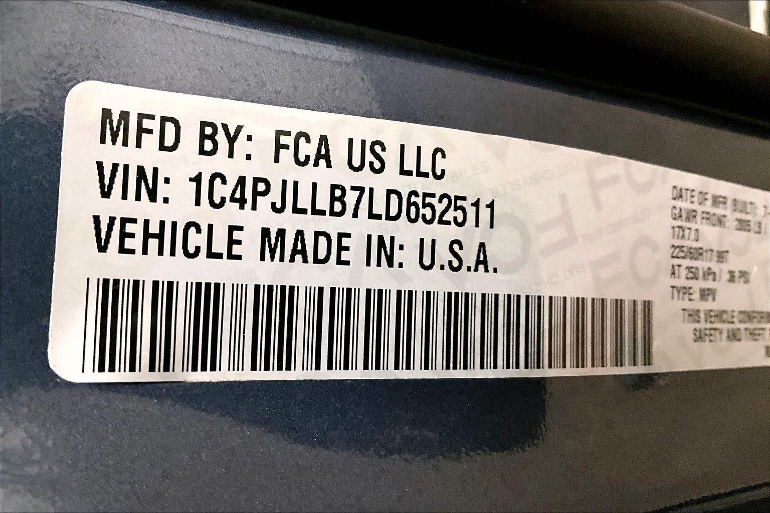 2020 Jeep Cherokee Latitude Plus