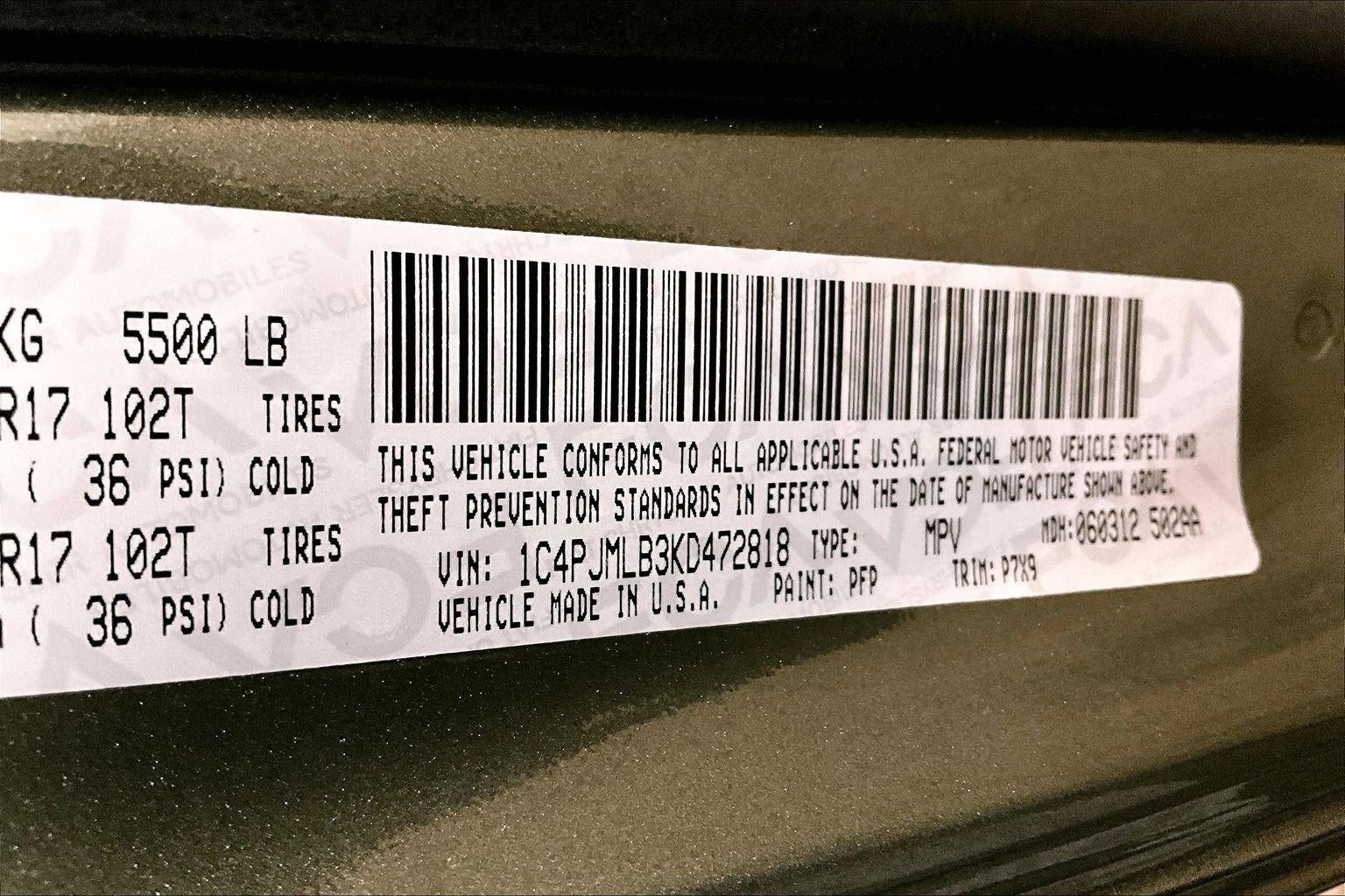 2019 Jeep Cherokee Latitude Plus