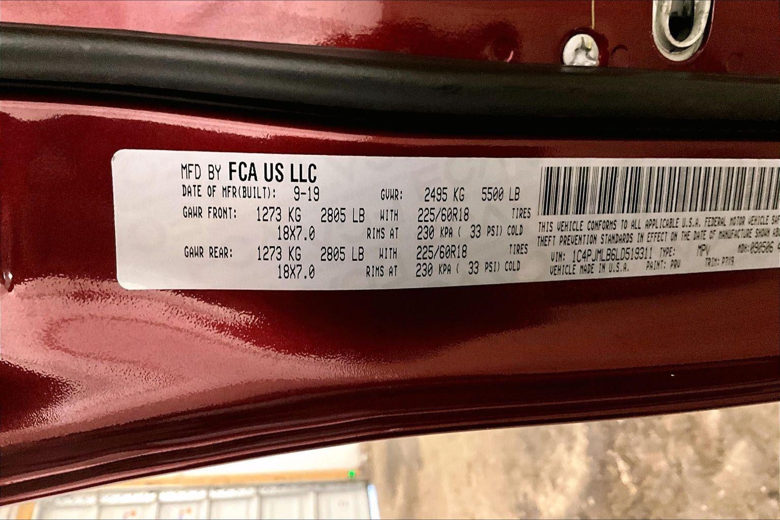 2020 Jeep Cherokee Altitude