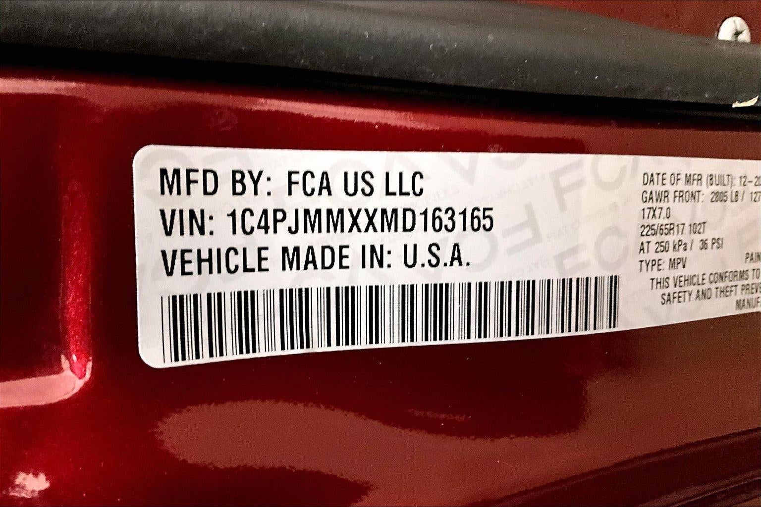 2021 Jeep Cherokee Latitude Lux