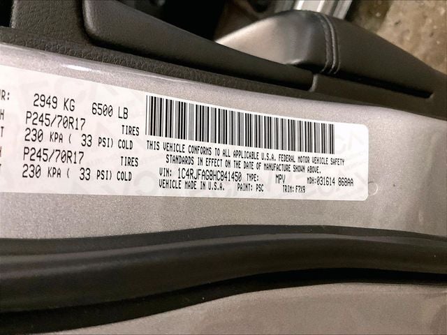 2017 Jeep Grand Cherokee Laredo