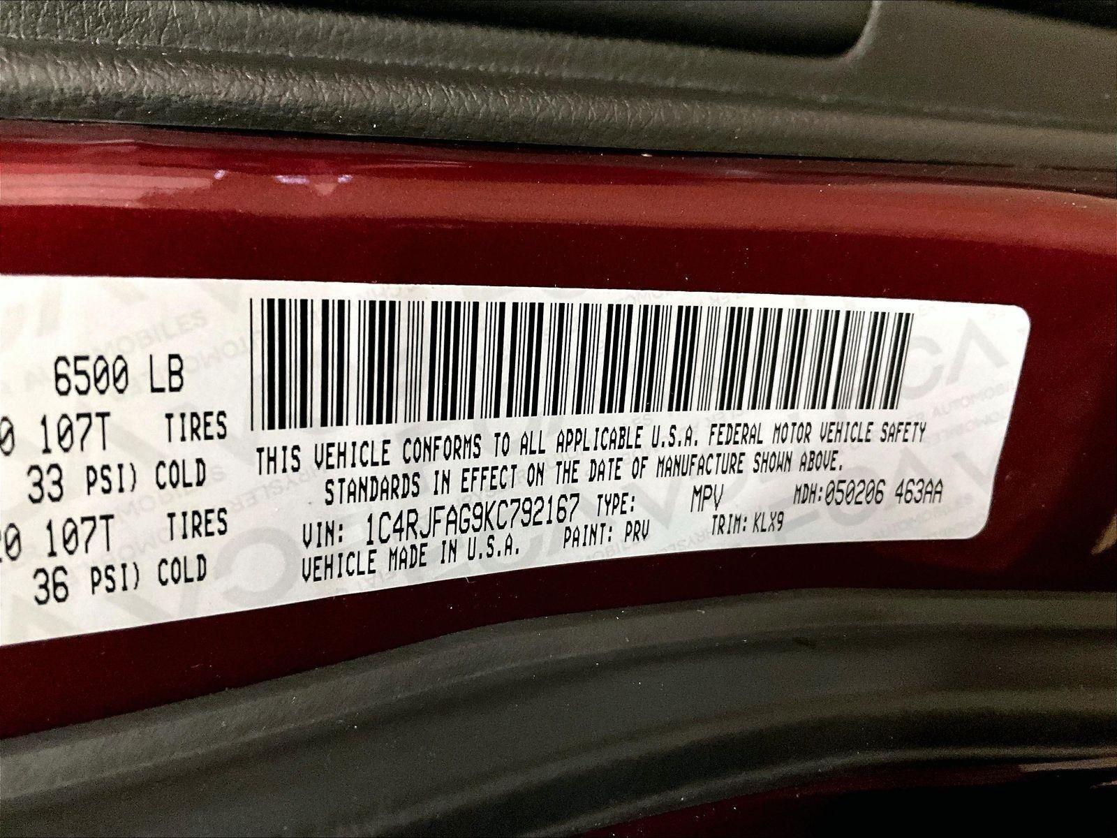 2019 Jeep Grand Cherokee Altitude