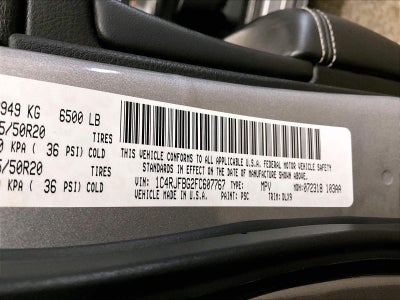 2015 Jeep Grand Cherokee Limited