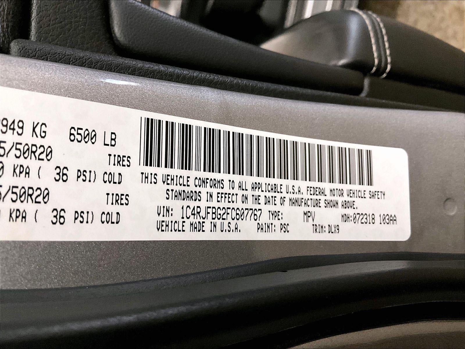 2015 Jeep Grand Cherokee Limited