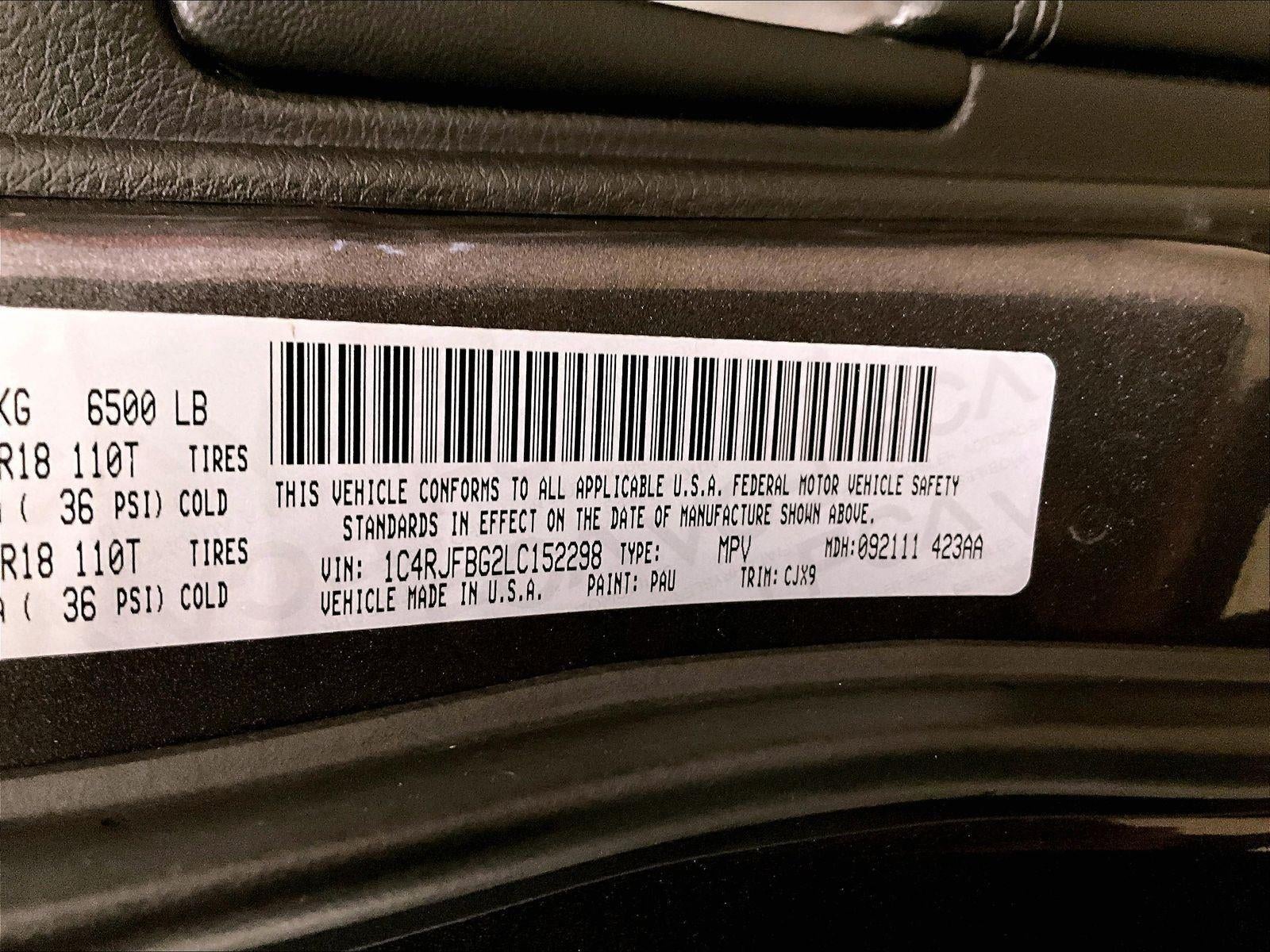 2020 Jeep Grand Cherokee Limited