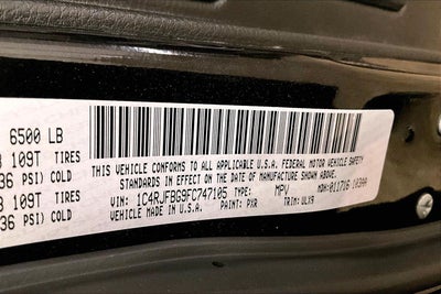 2015 Jeep Grand Cherokee Limited