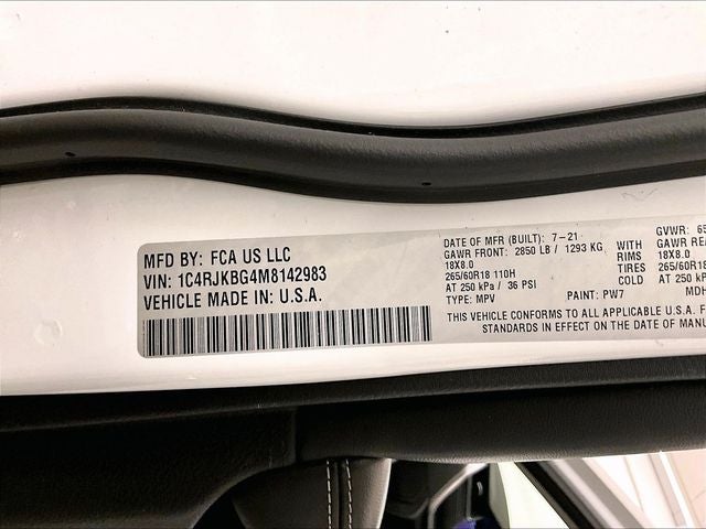 2021 Jeep Grand Cherokee L Limited