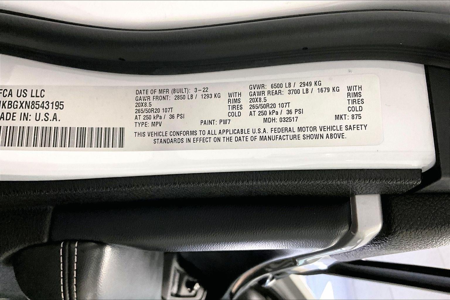 2022 Jeep Grand Cherokee L Limited