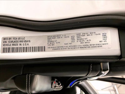 2021 Jeep Grand Cherokee L Overland