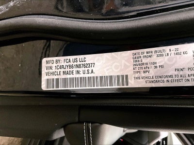 2022 Jeep Grand Cherokee 4xe 4xe
