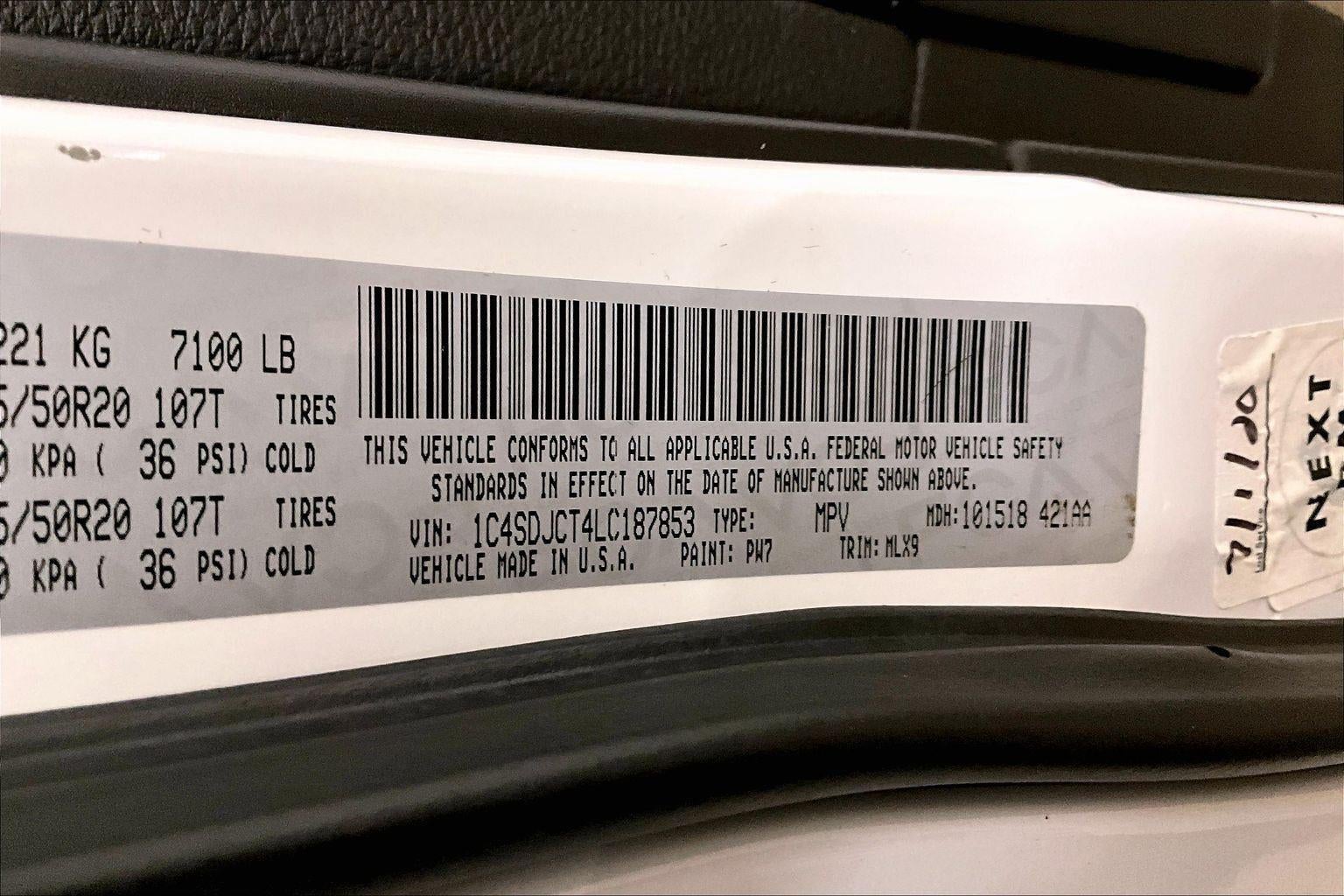 2020 Dodge Durango R/T