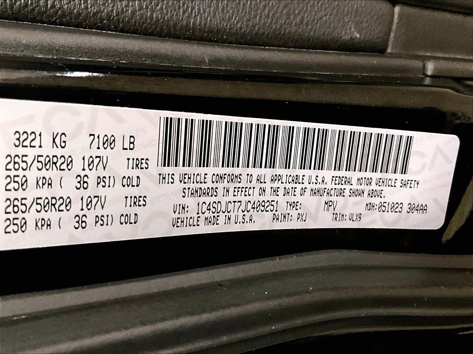 2018 Dodge Durango R/T