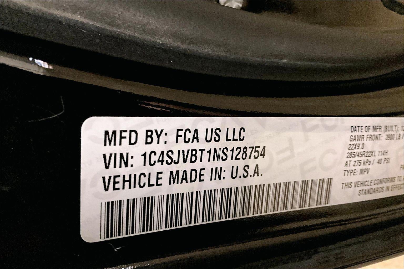 2022 Jeep Wagoneer Series III