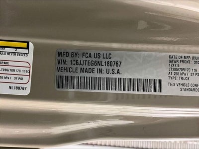 2022 Jeep Gladiator Mojave