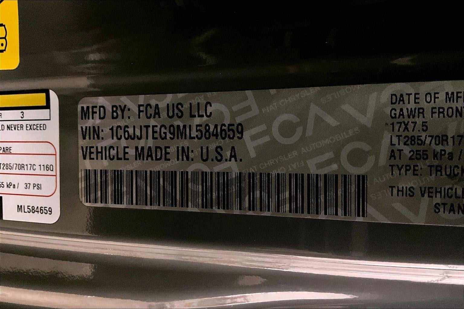 2021 Jeep Gladiator Mojave