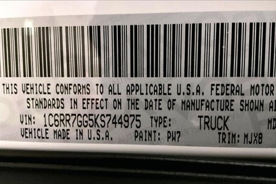 2019 RAM 1500 Classic Warlock