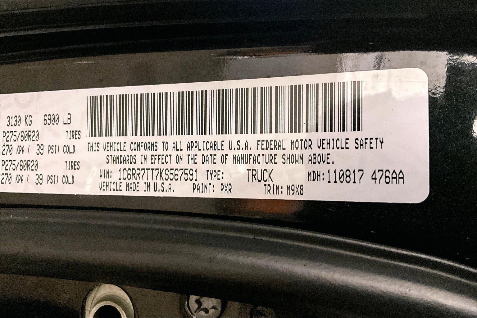 2019 RAM 1500 Classic Big Horn