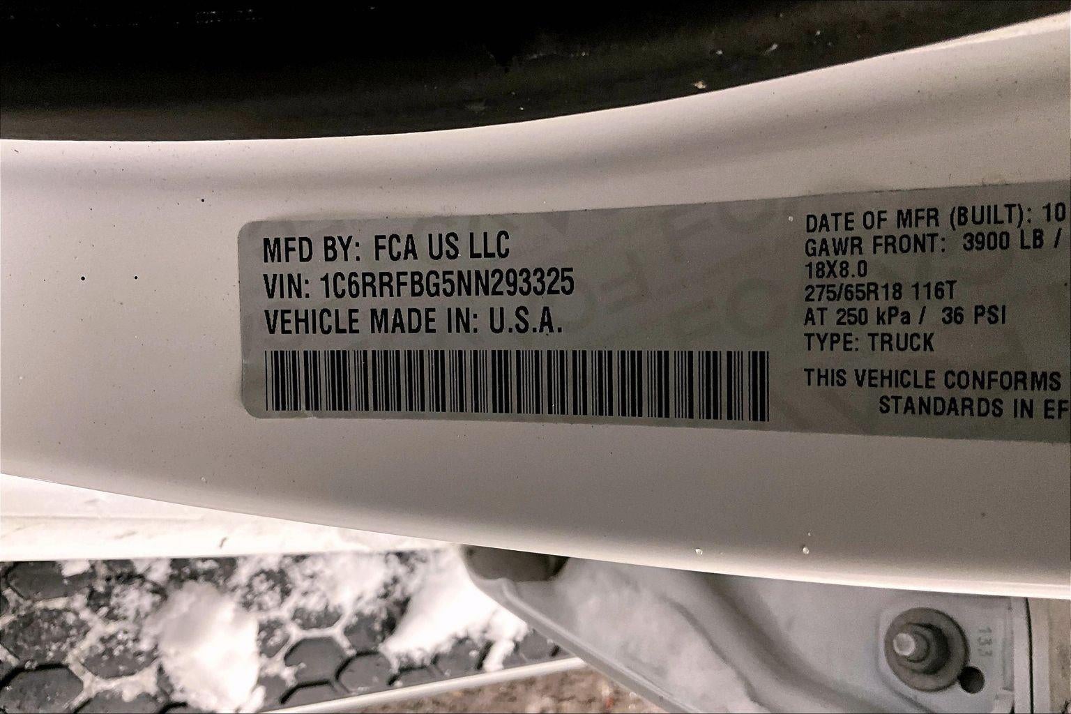 2022 RAM 1500 Big Horn