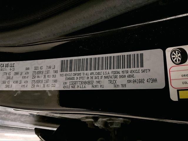 2019 RAM 1500 Big Horn/Lone Star