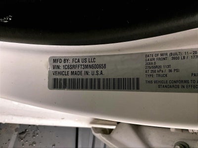 2021 RAM 1500 Big Horn