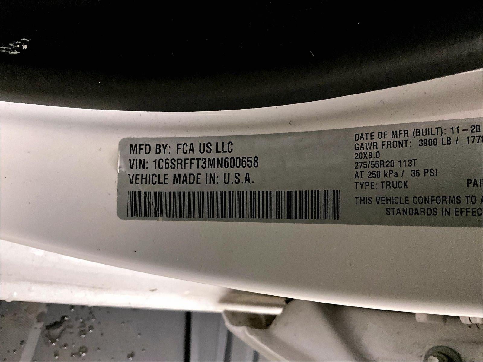 2021 RAM 1500 Big Horn