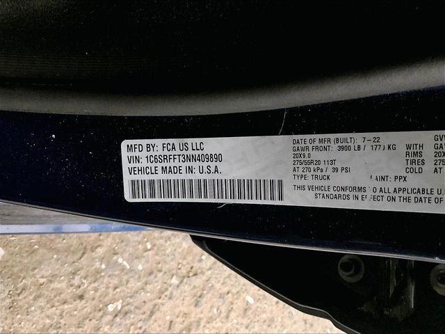 2022 RAM 1500 Big Horn/Lone Star
