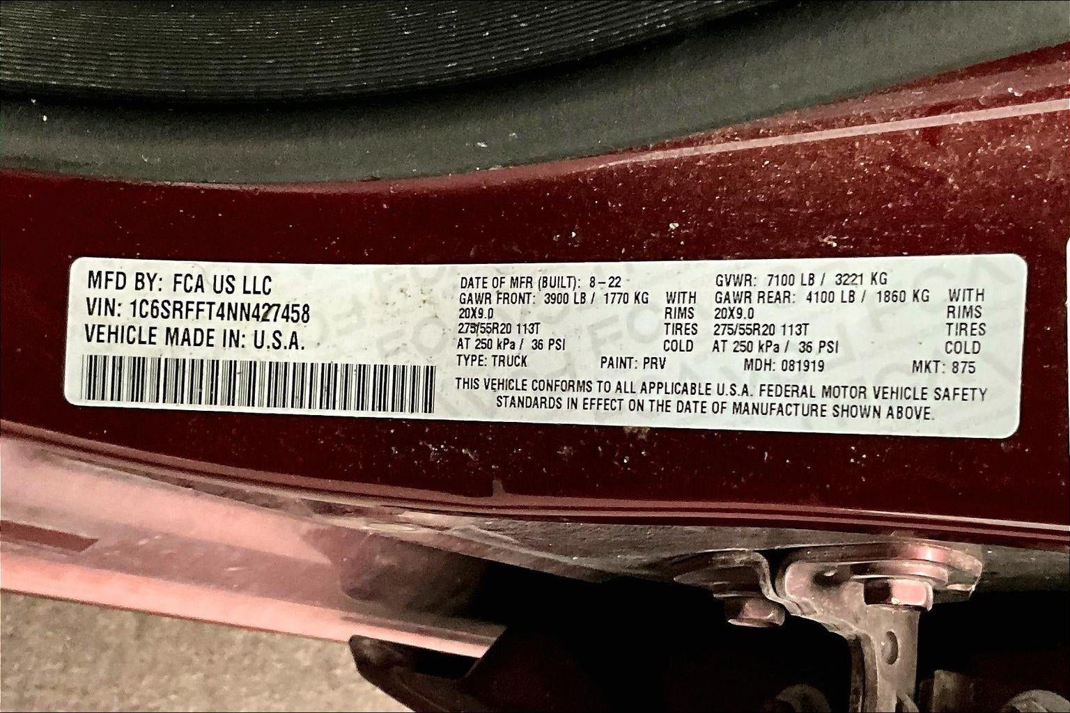 2022 RAM 1500 Big Horn