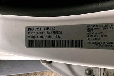 2021 RAM 1500 Big Horn