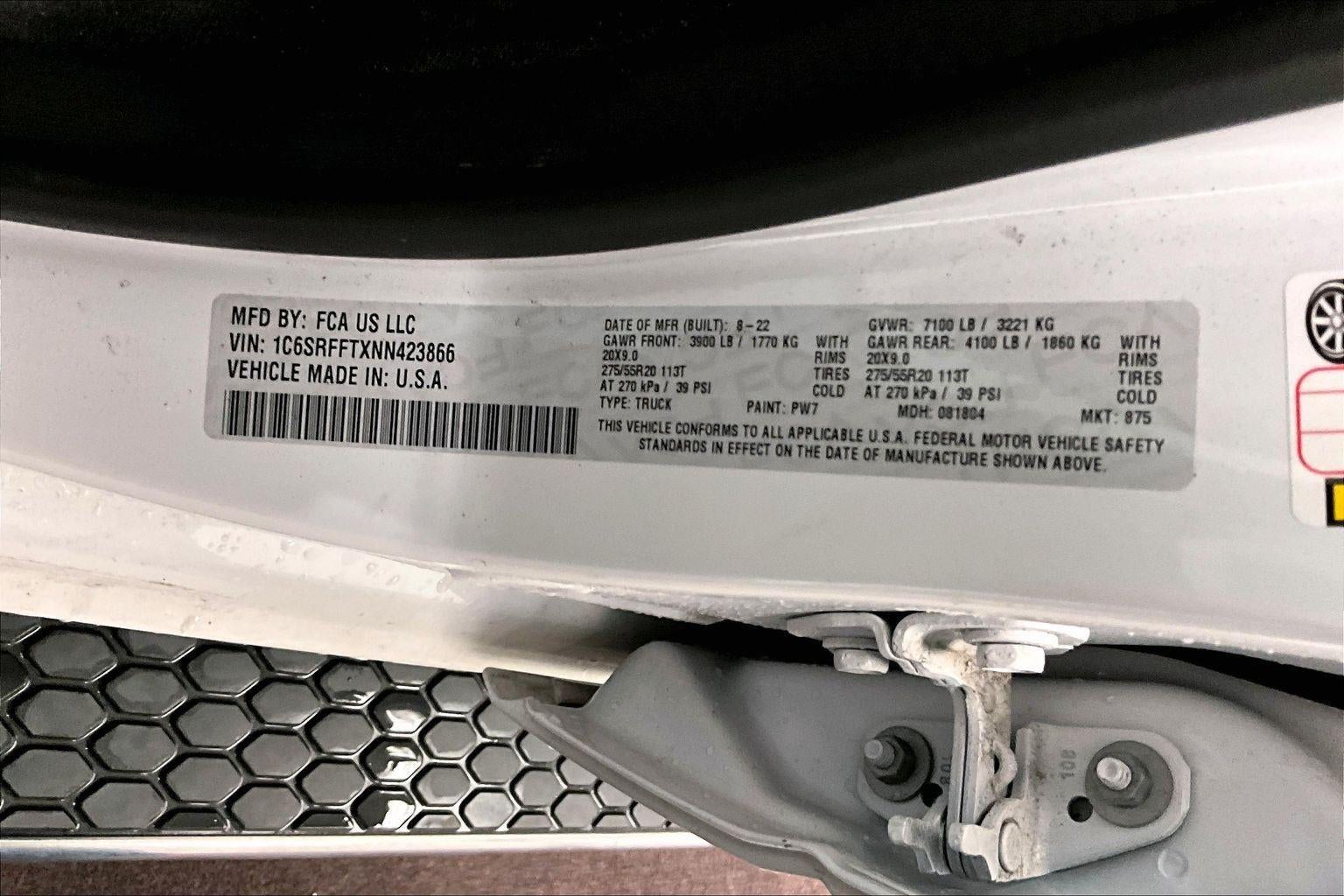 2022 RAM 1500 Big Horn