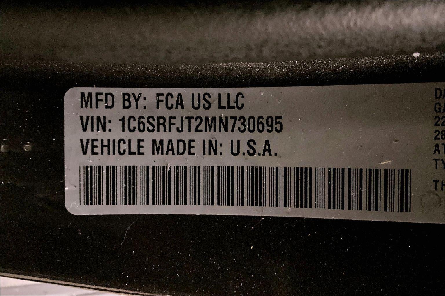 2021 RAM 1500 Laramie