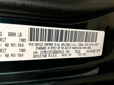 2011 RAM 1500 ST