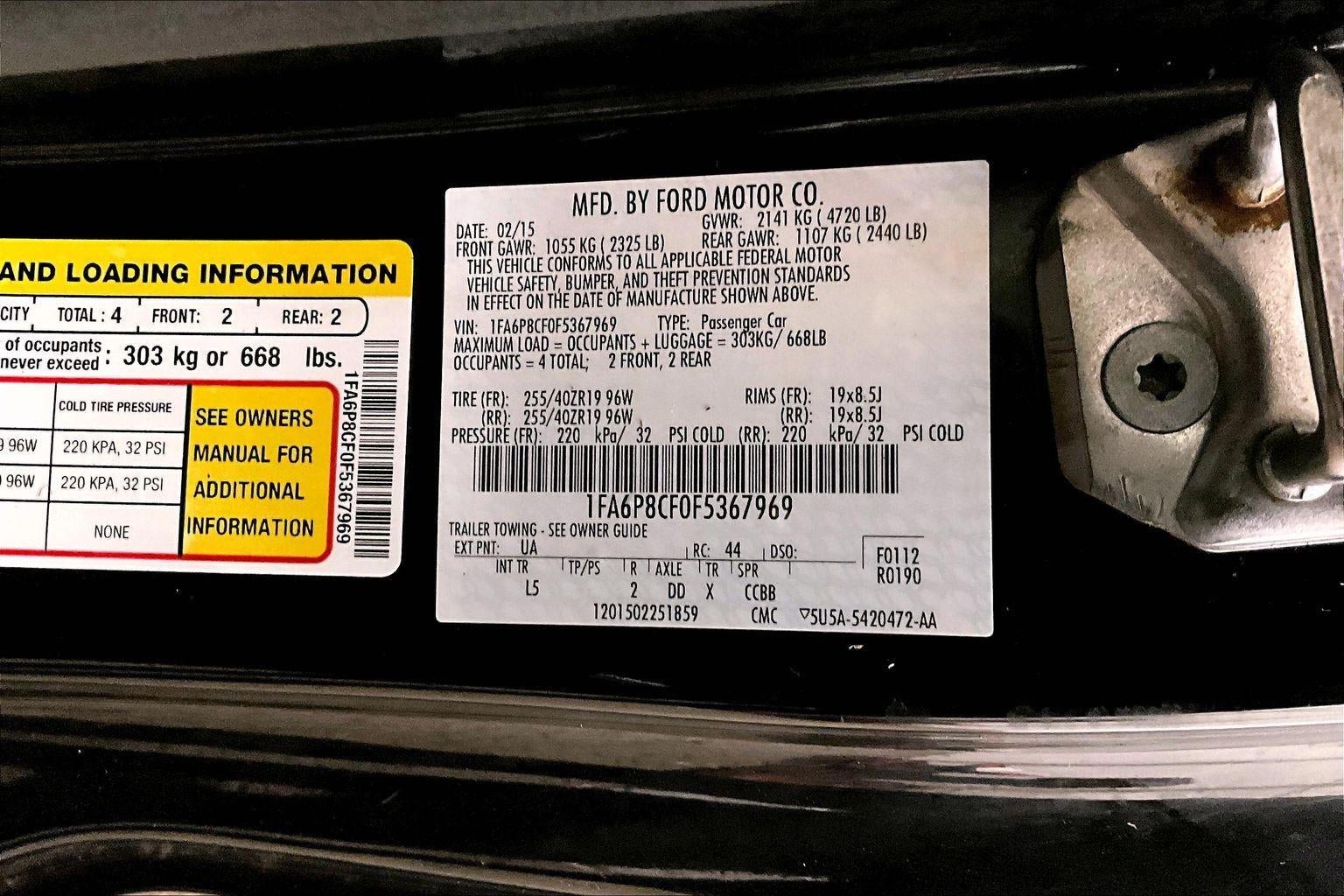 2015 Ford Mustang GT Premium