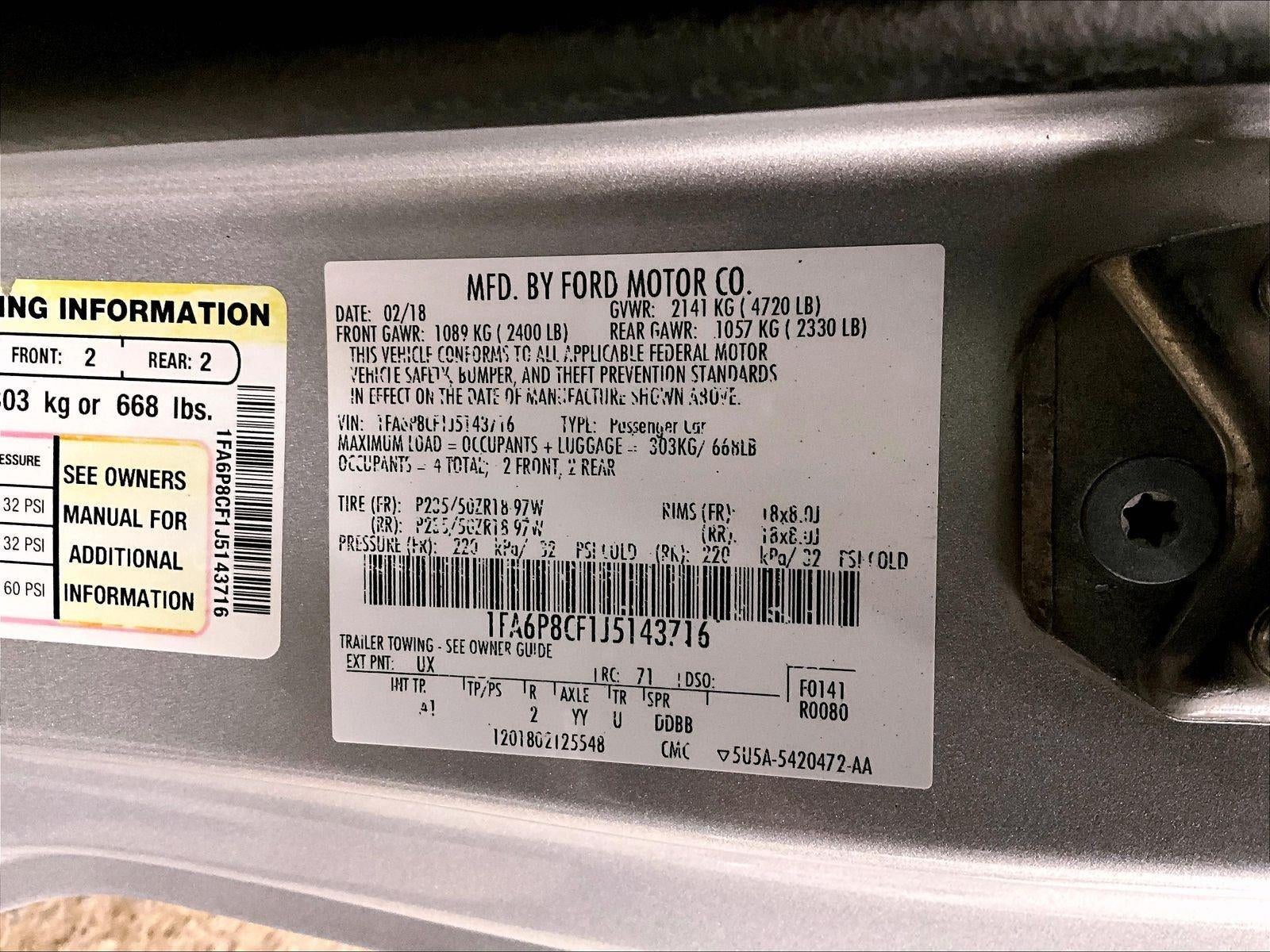 2018 Ford Mustang GT Premium