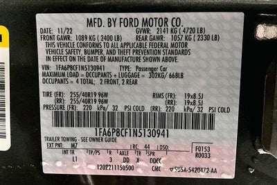 2022 Ford Mustang GT Premium