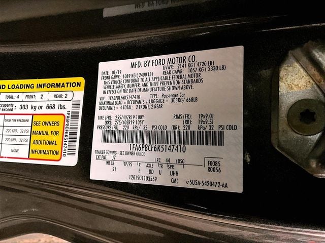 2019 Ford Mustang GT Premium