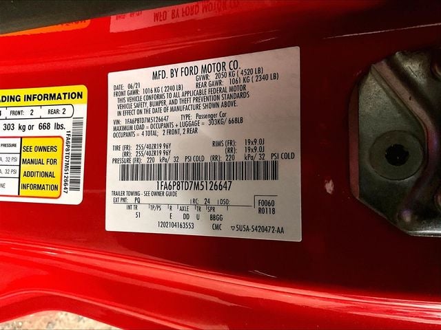2021 Ford Mustang EcoBoost Premium