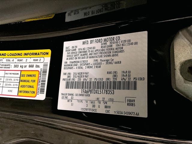 2020 Ford Mustang EcoBoost Premium