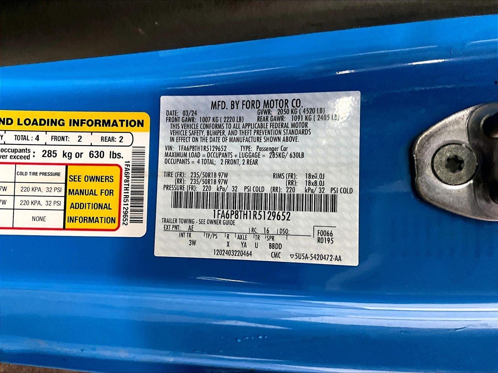 2024 Ford Mustang EcoBoost Premium