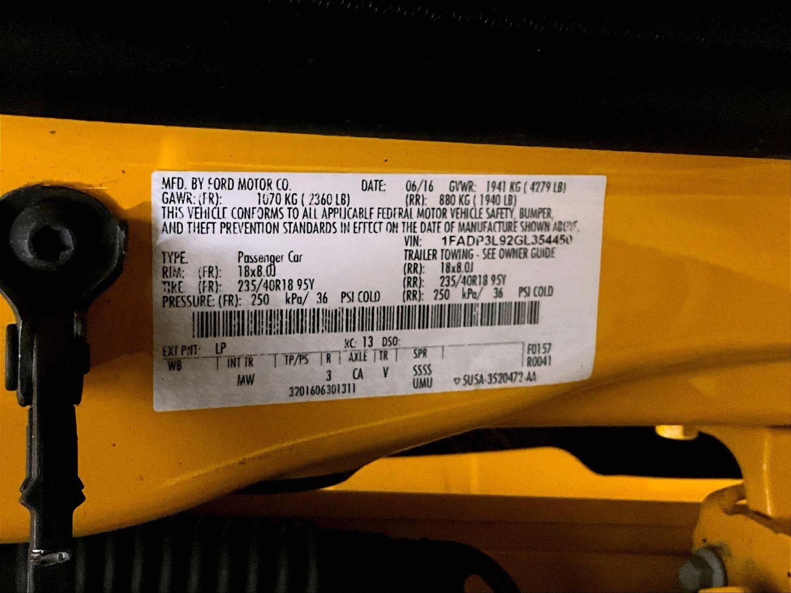 2016 Ford Focus ST