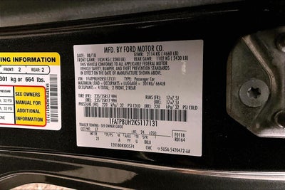 2019 Ford Mustang EcoBoost