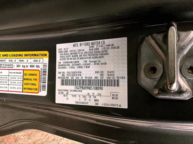 2021 Ford Mustang EcoBoost Premium
