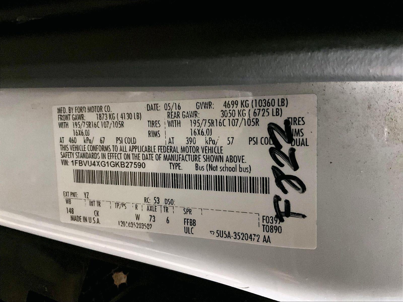 2016 Ford Transit Wagon XLT