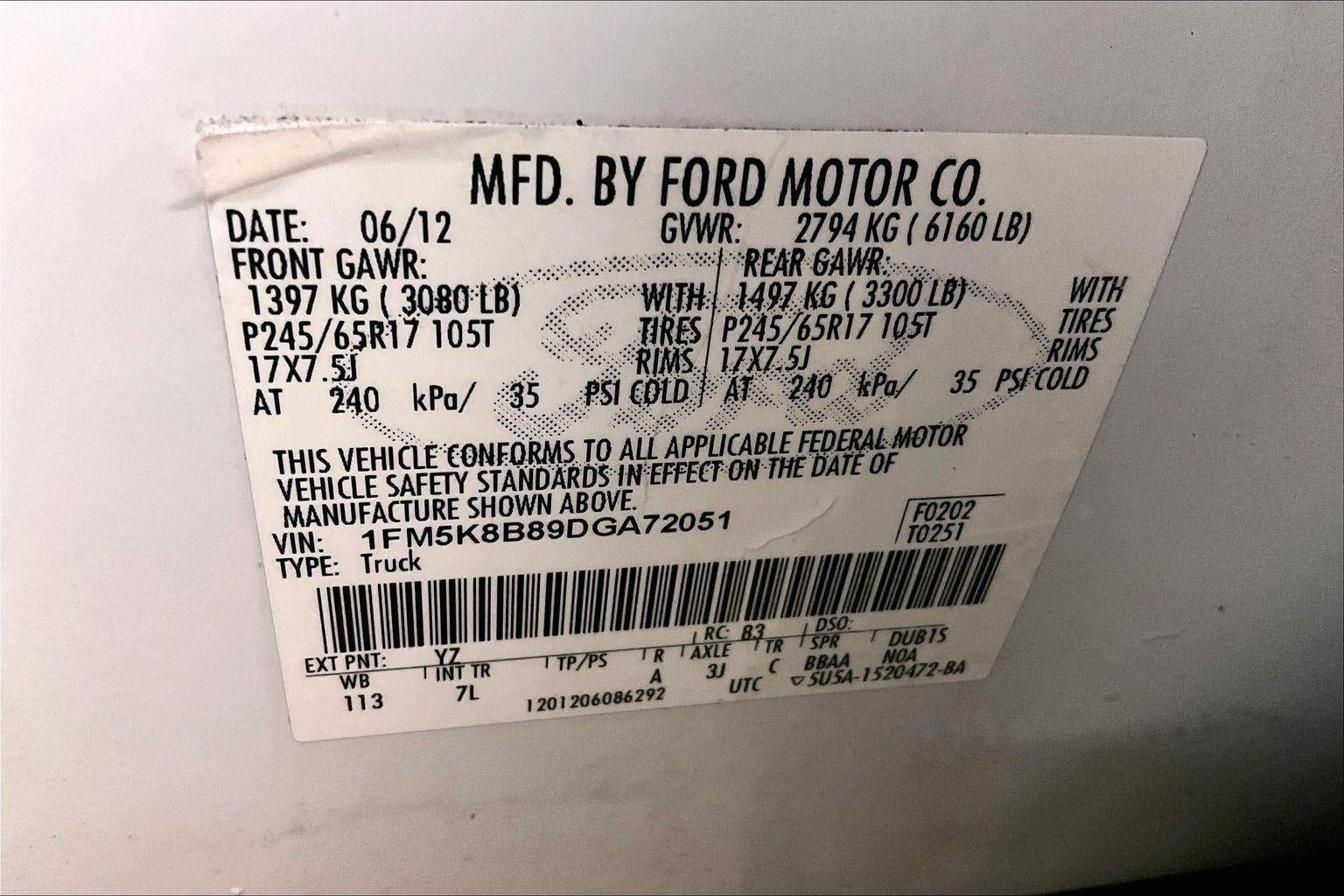 2013 Ford Explorer Base