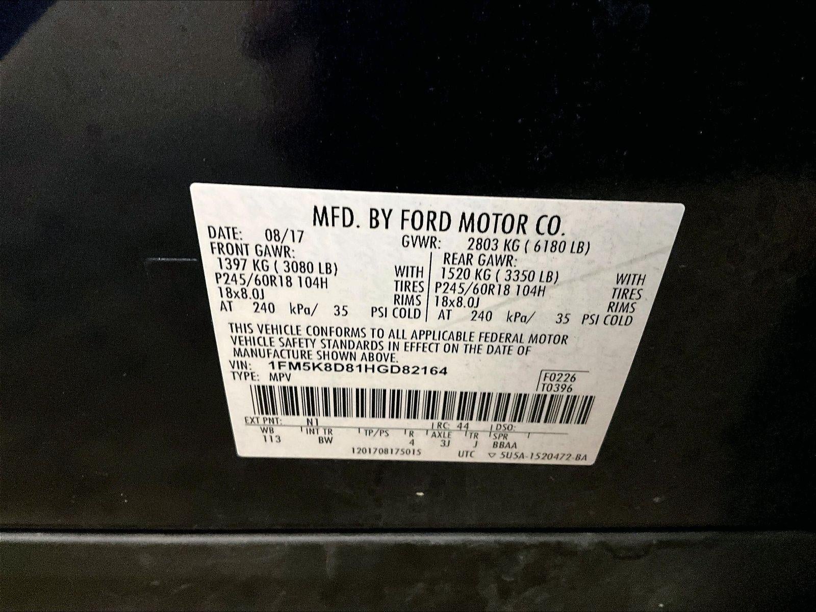 2017 Ford Explorer XLT